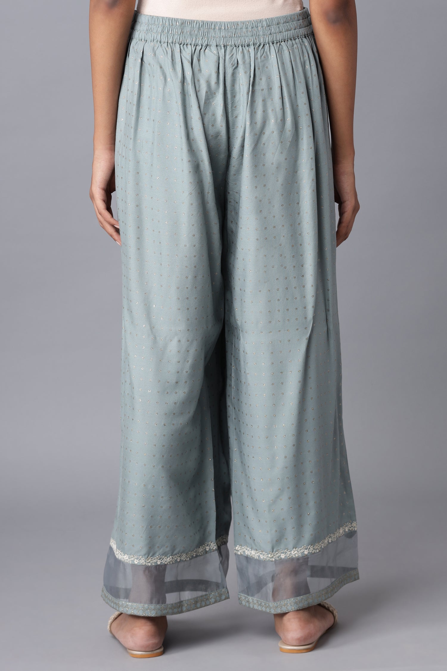 Turkish Blue Parallel Pants