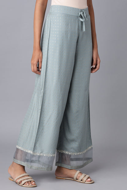 Turkish Blue Parallel Pants