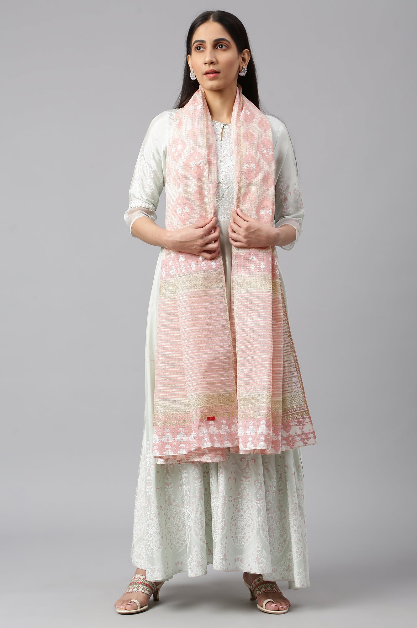 Pink Kota Dupatta