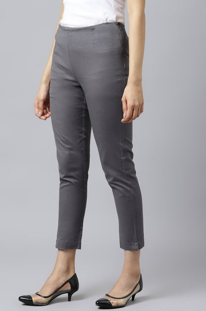 Women Grey Slim Pants