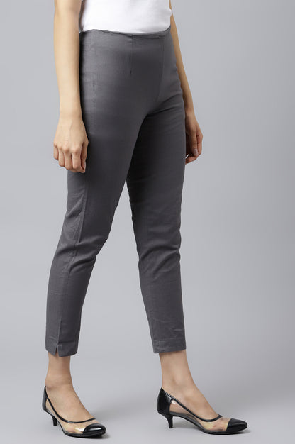 Women Grey Slim Pants