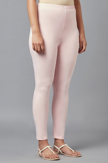 Peach Skin Fit Cotton Lycra Tights