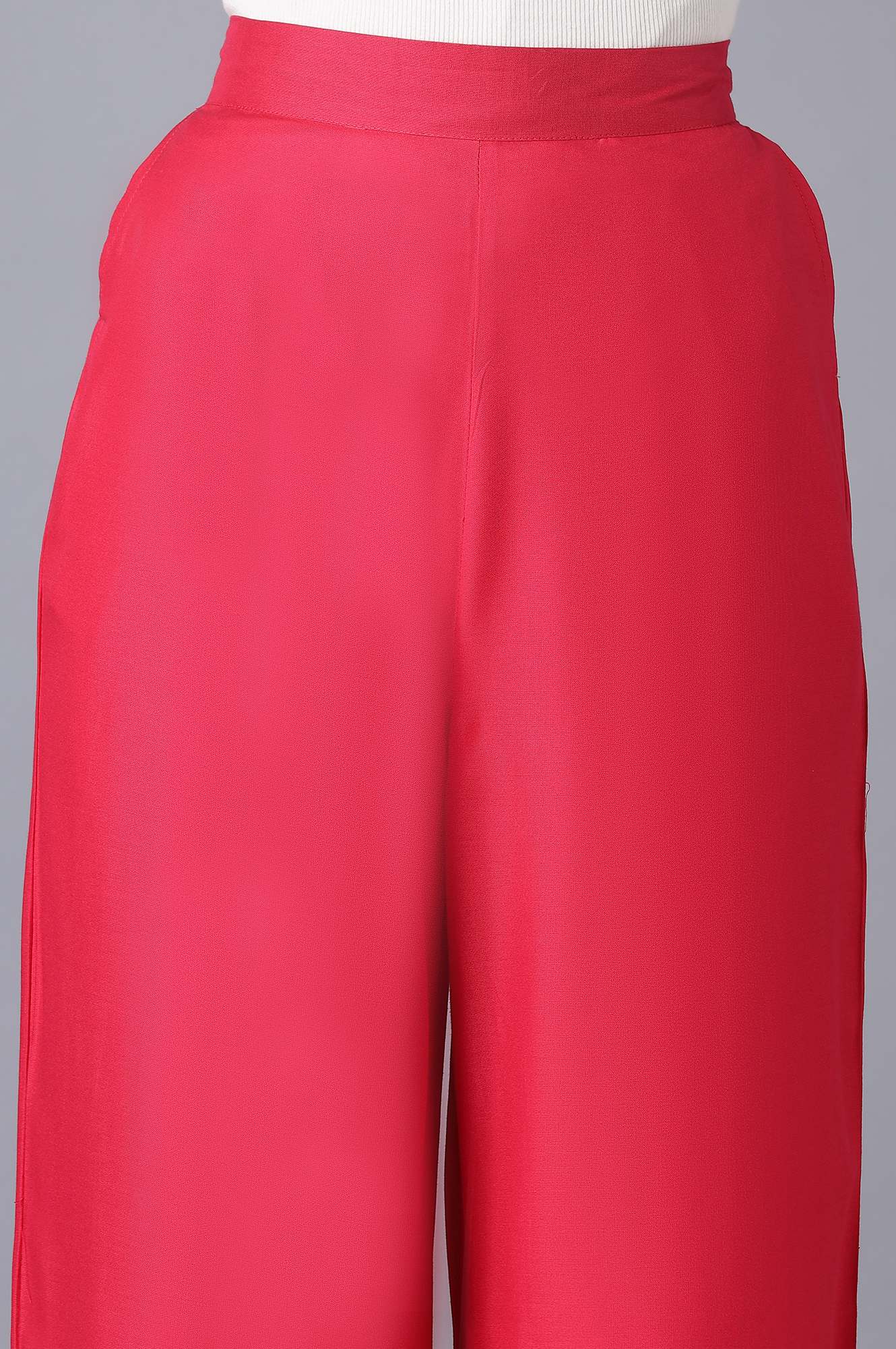 Pink Basic Trousers