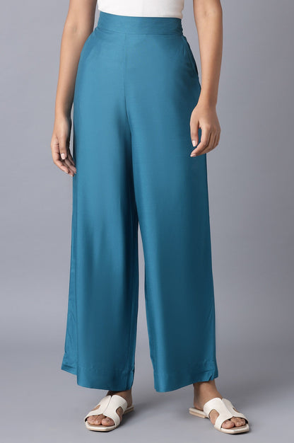 Blue Basic Trousers