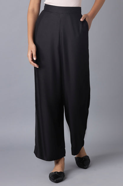 Black Basic Trousers