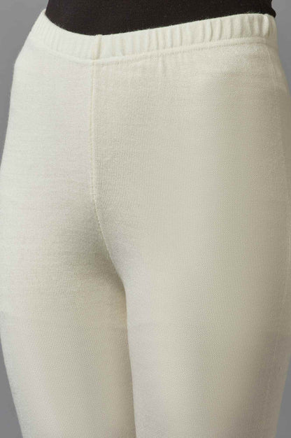 White Winter Tights