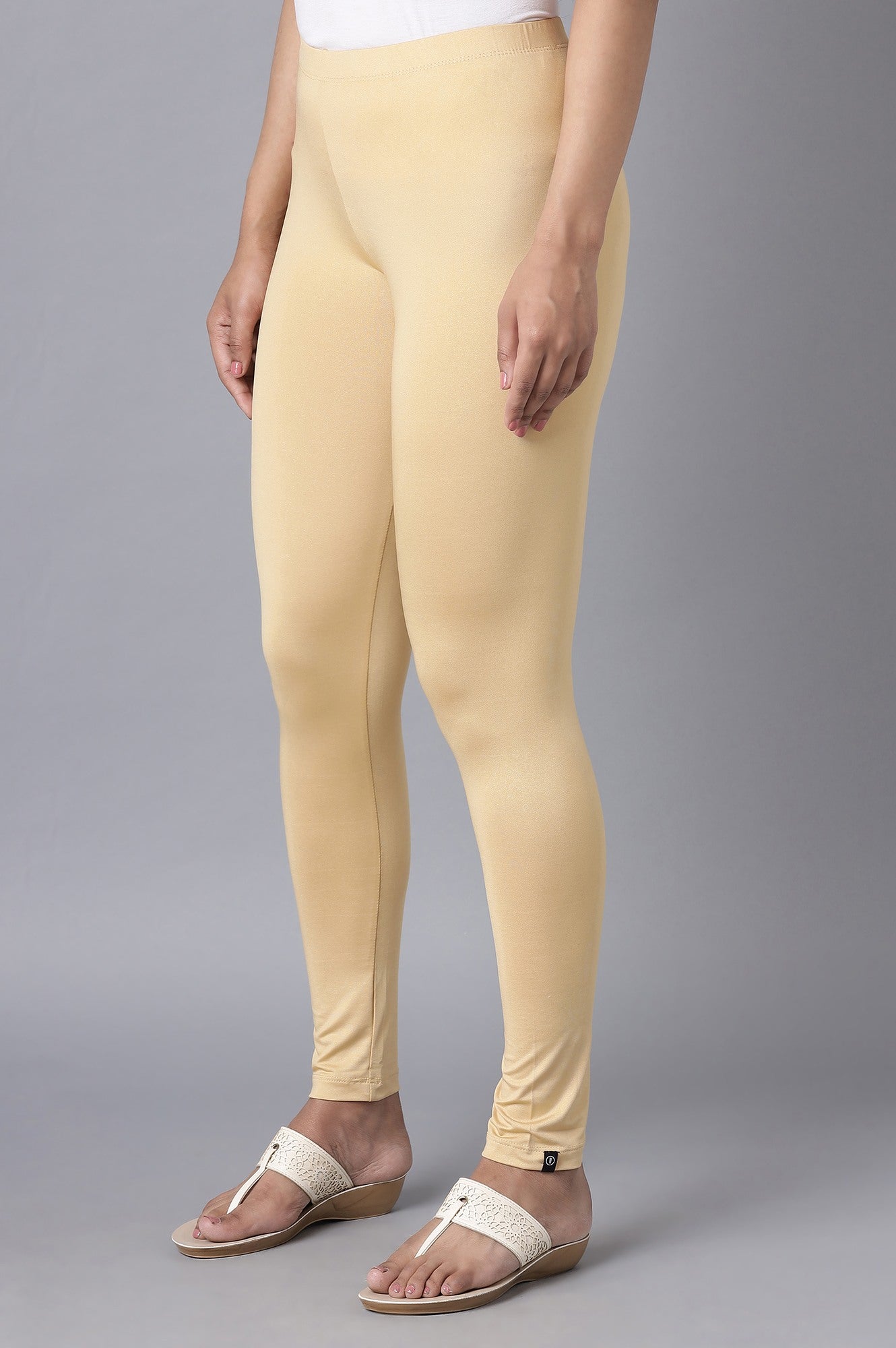 Rich Gold Snug Fit Tights