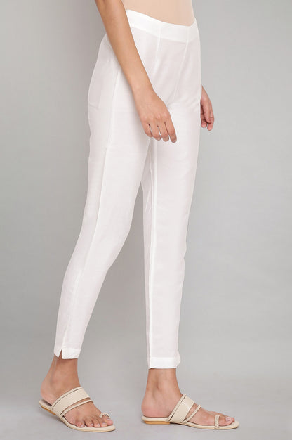 Ecru Slim Pants