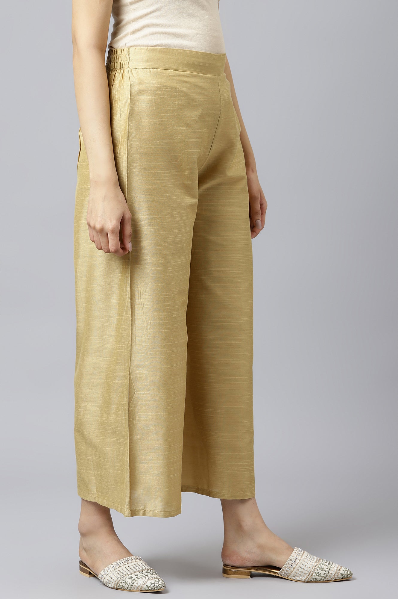 Gold Solid Culottes