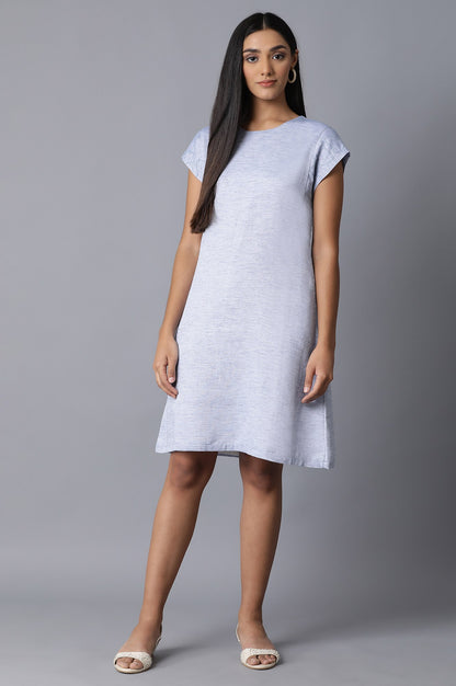 Light Blue Sheath Dress