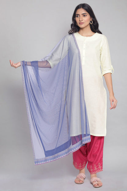 Colony Blue Mesh Drape