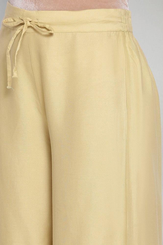 Buttercup Yellow kurta-Parallel Pants Set - wforwoman