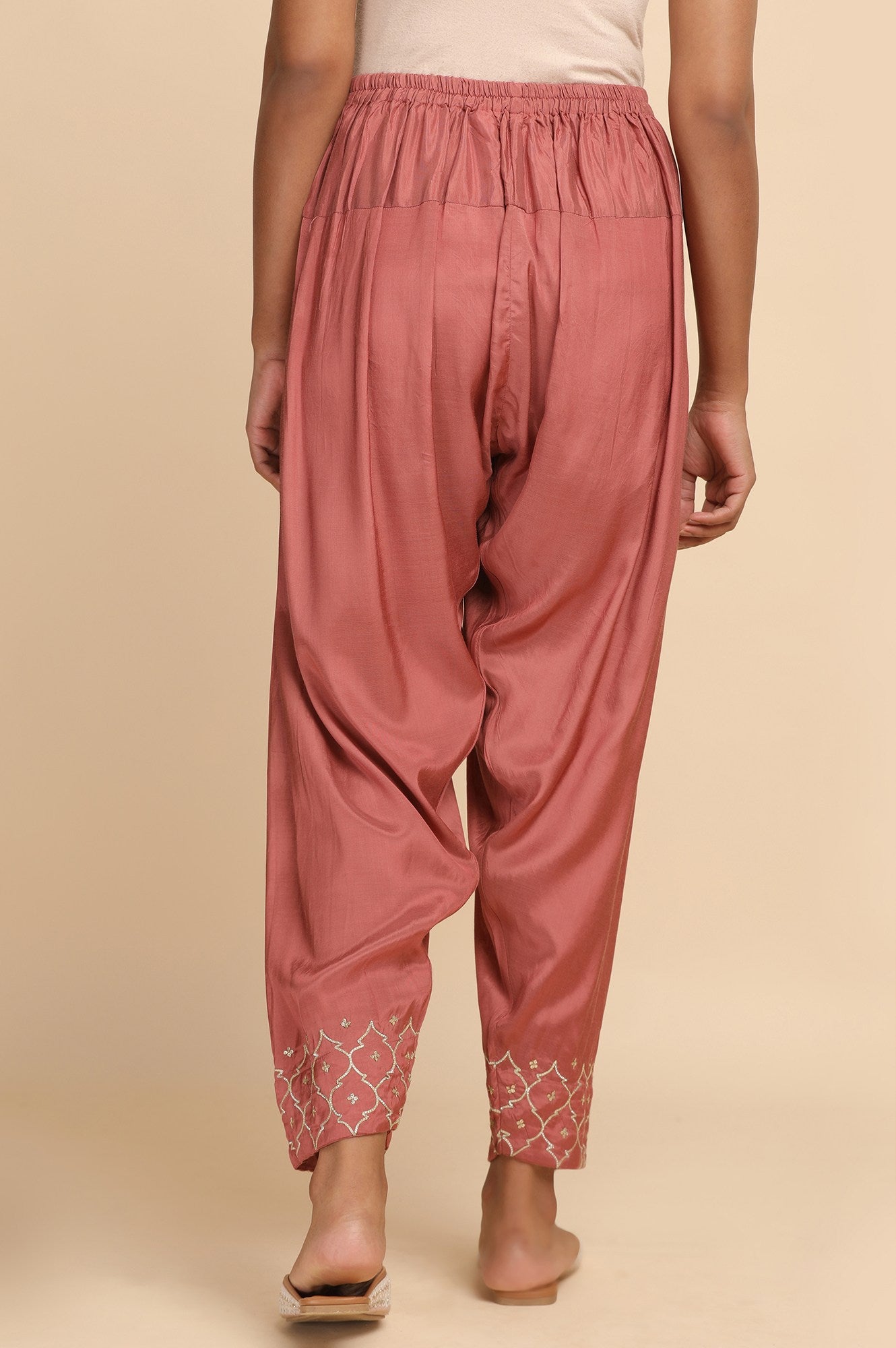 Dusty Pink Salwar Pants