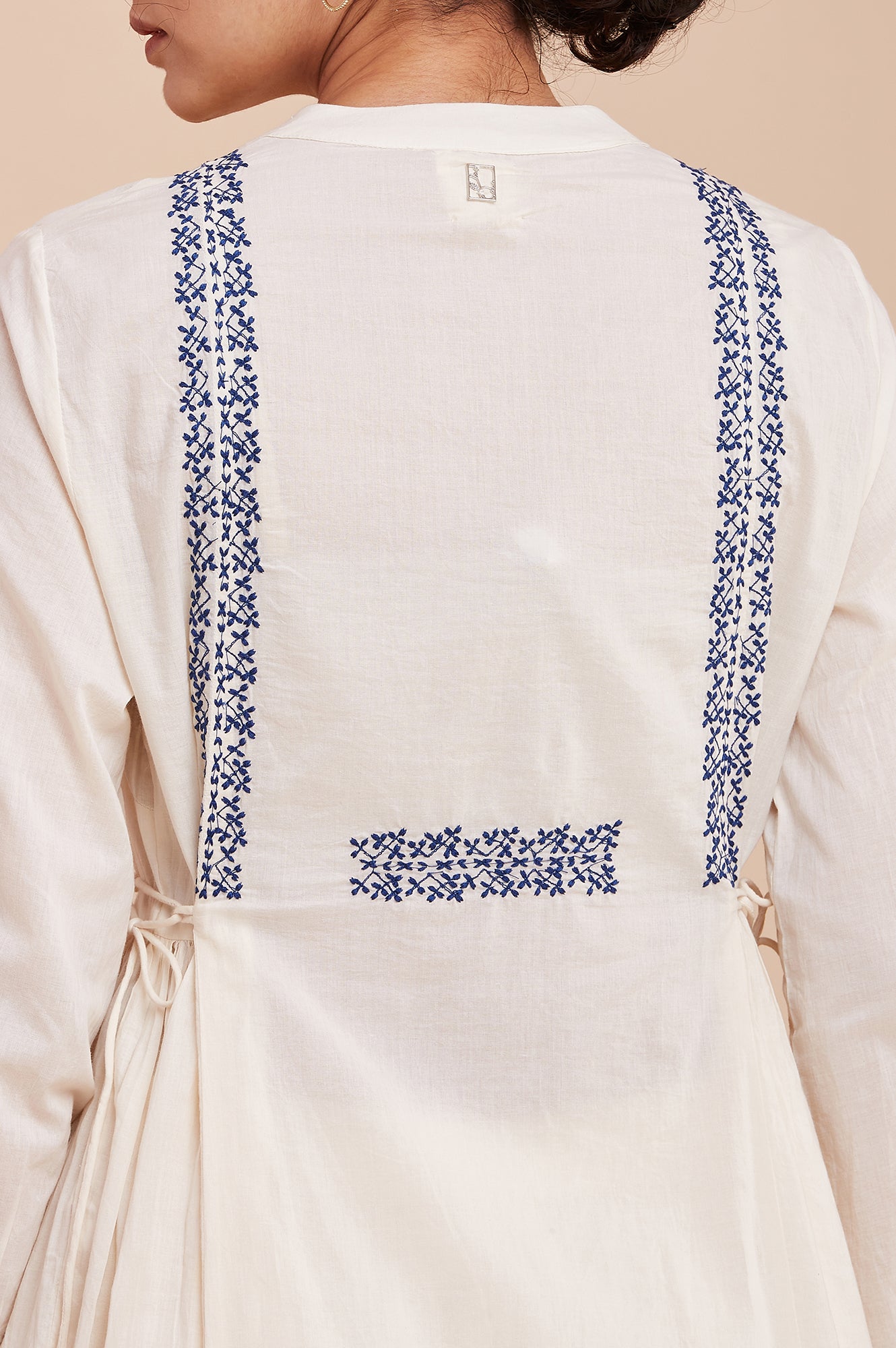 Ecru Flared kurta