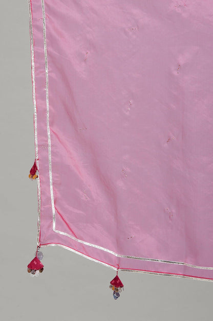 Bright Pink Organza Drape - wforwoman