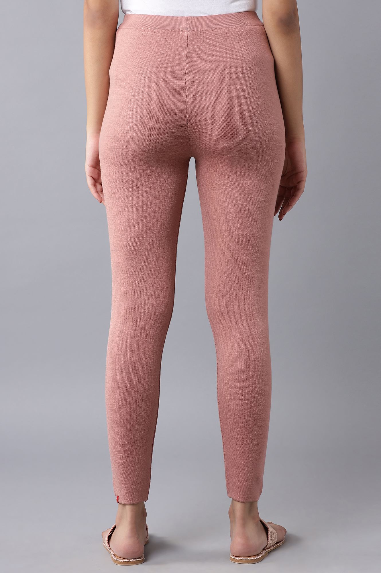 Pink Pintuck Tights