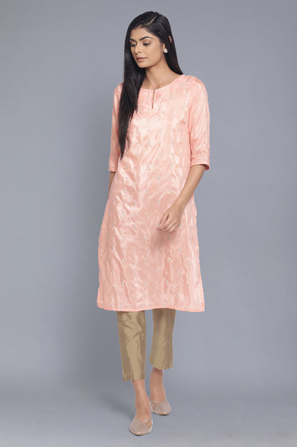 Light Teal Festive Embroidered kurta