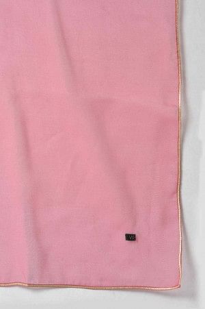 Light Pink Silk kurta With Pants And Dupatta