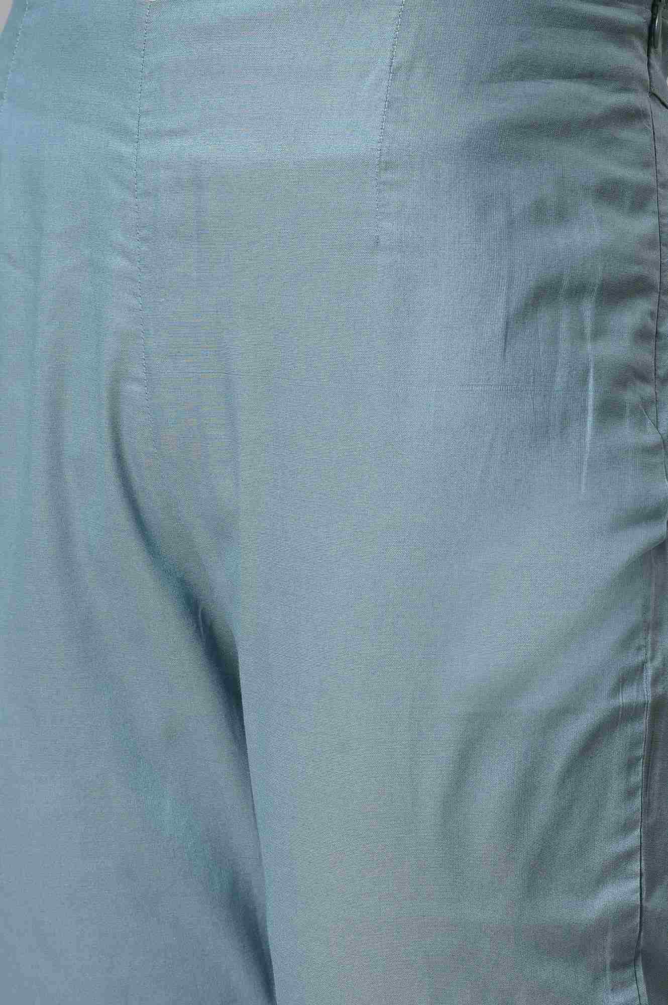 Stone Blue Women Slim Pants