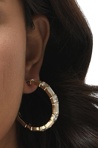 Classic Golden Hoop Earrings