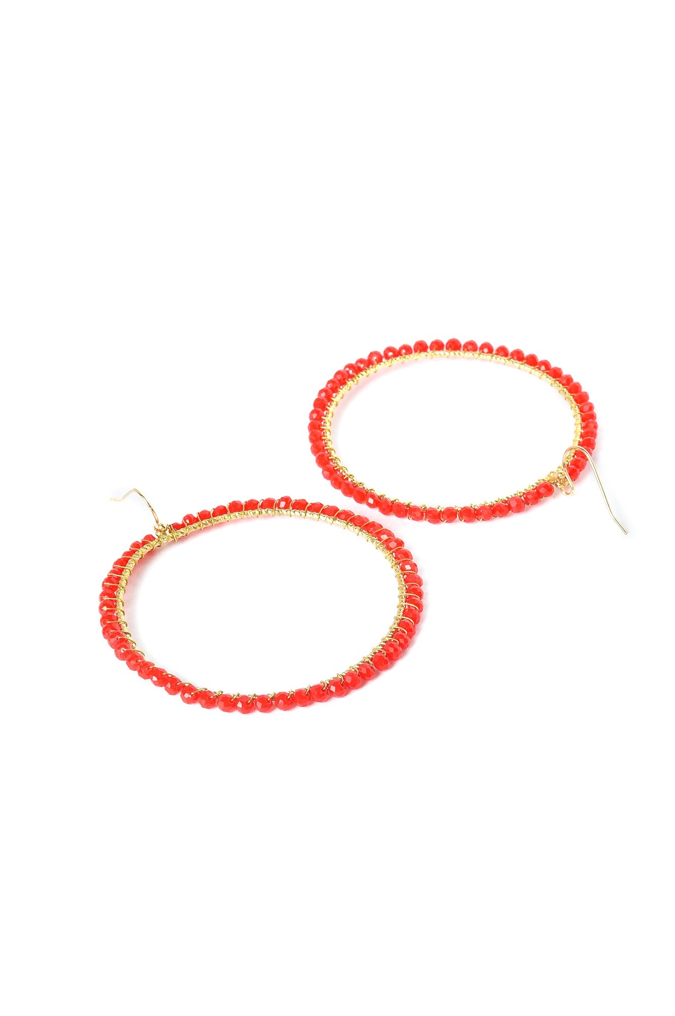 Red Handcrafted Ethnic Fashion Dangler