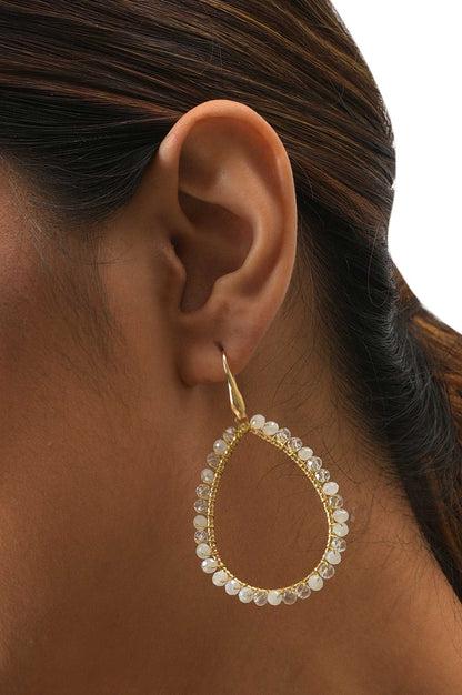 White Ethnic Handcrafted Dangler