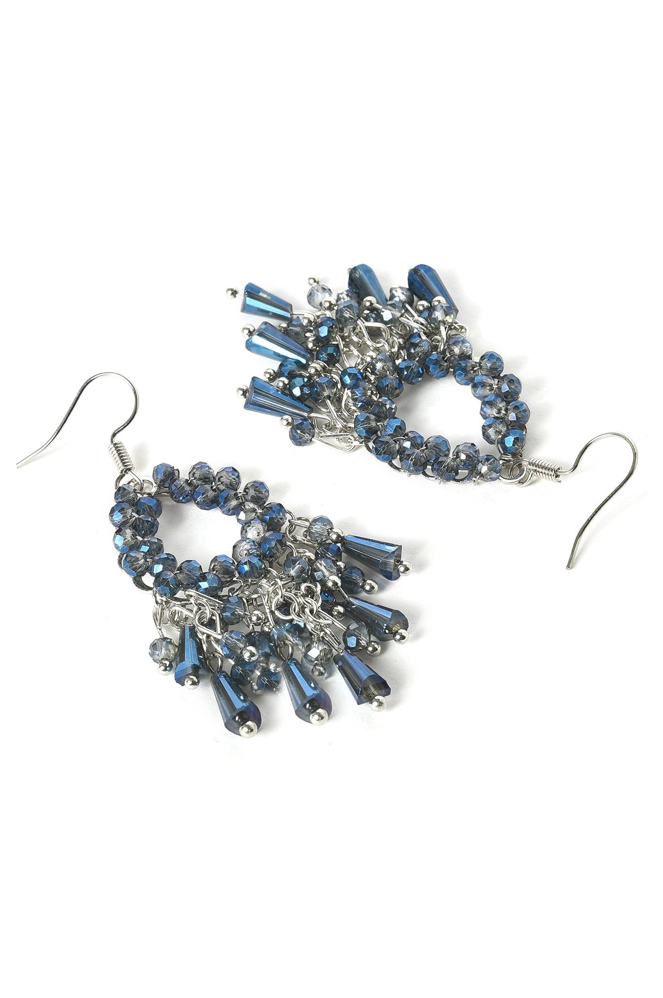 Blue Handcrafted Dangler Earrings