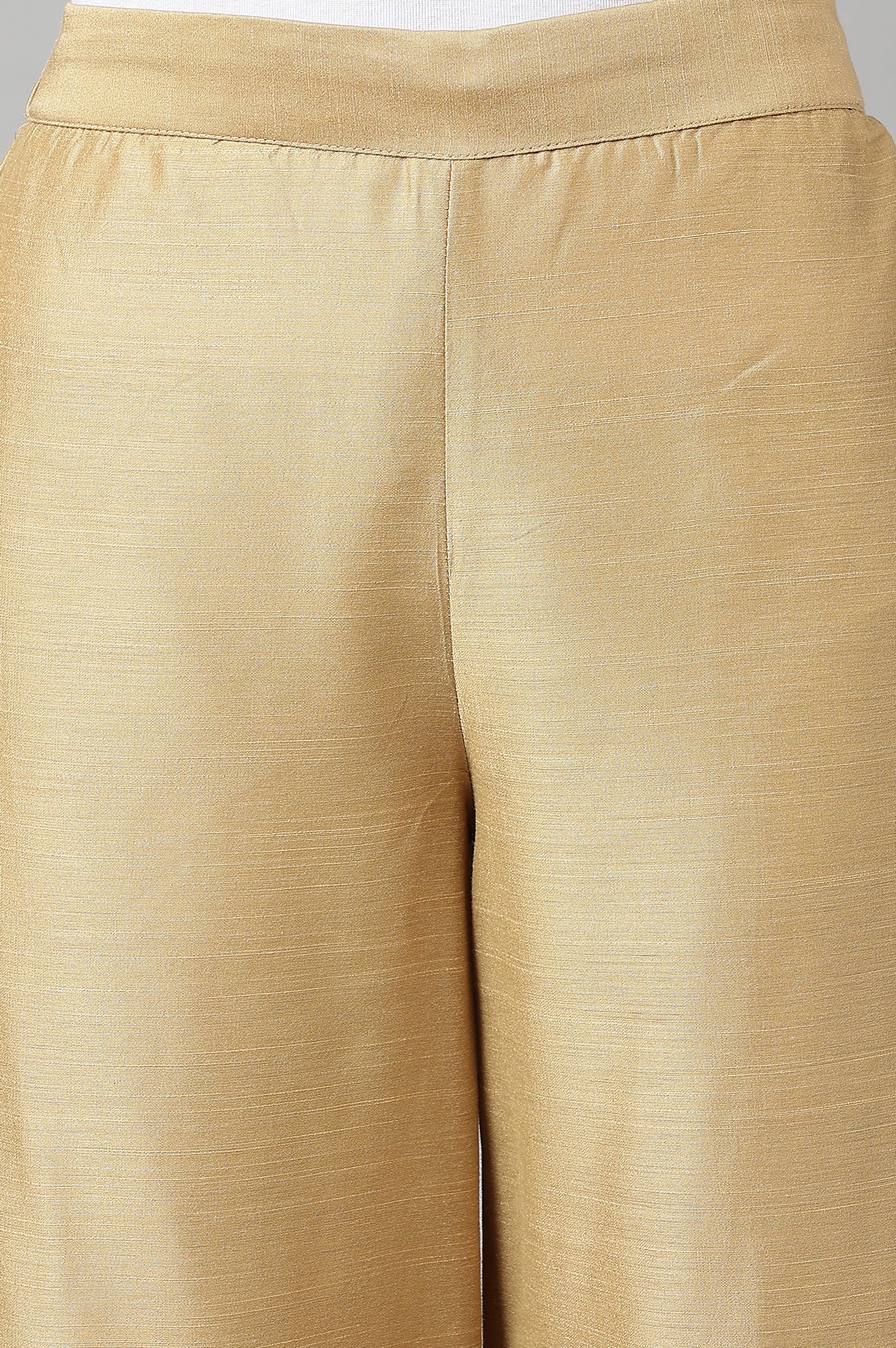 Gold Parallel Pants