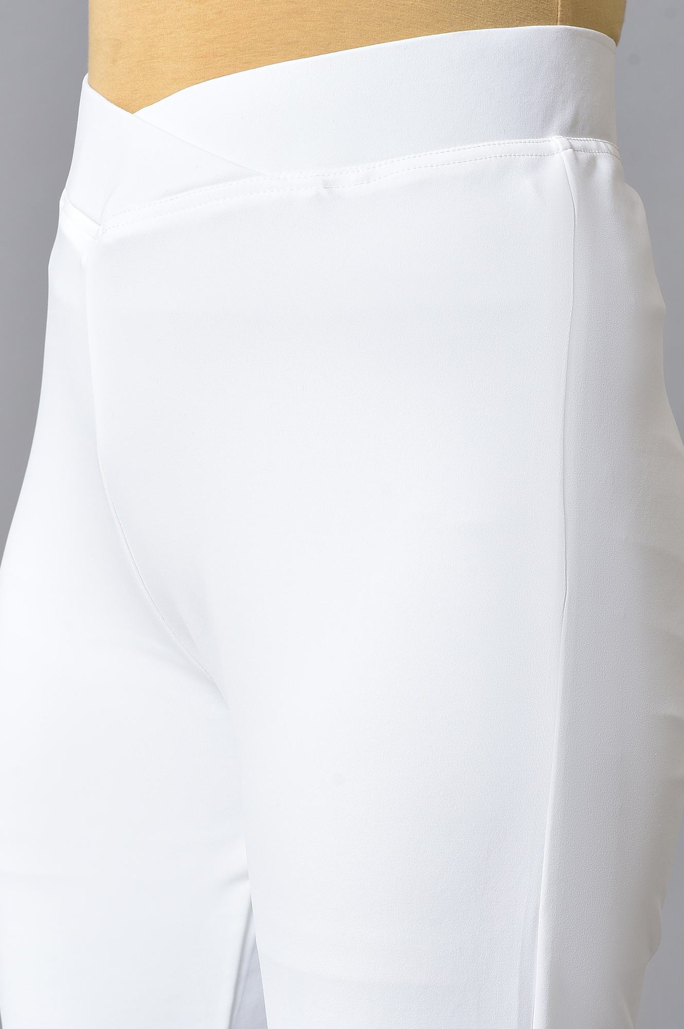 White Poly Lycra Tights