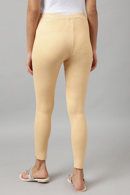 Peach Ankle Length Tights