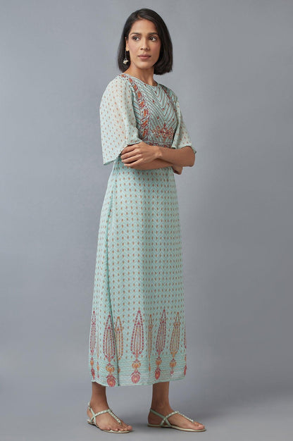 Harbour Green Asymmetric Dress - wforwoman