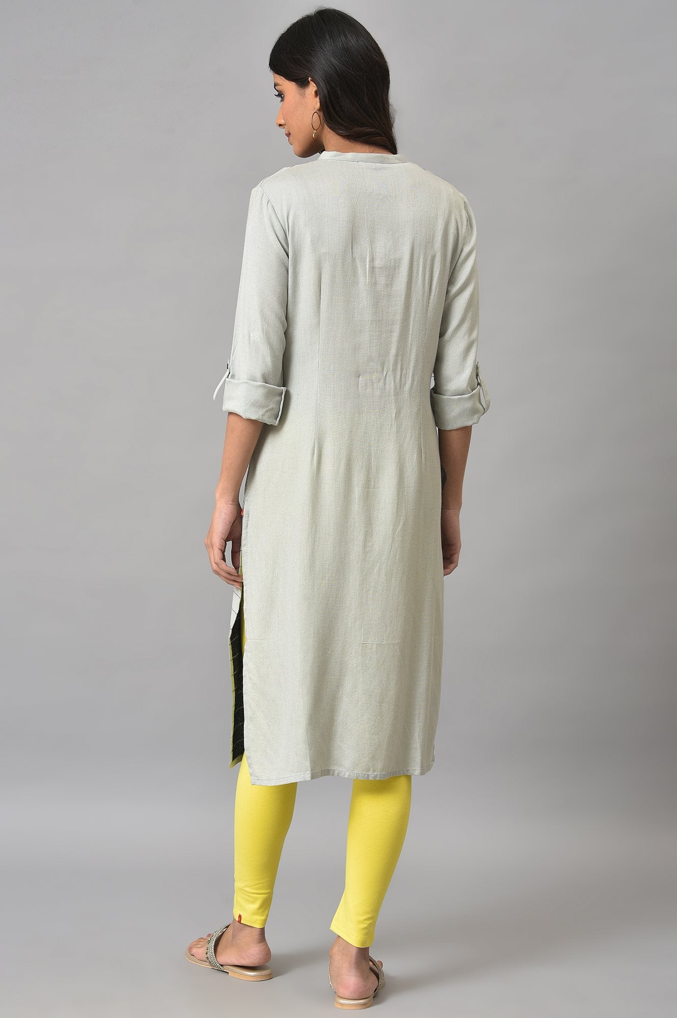 Light Blue Dobby kurta