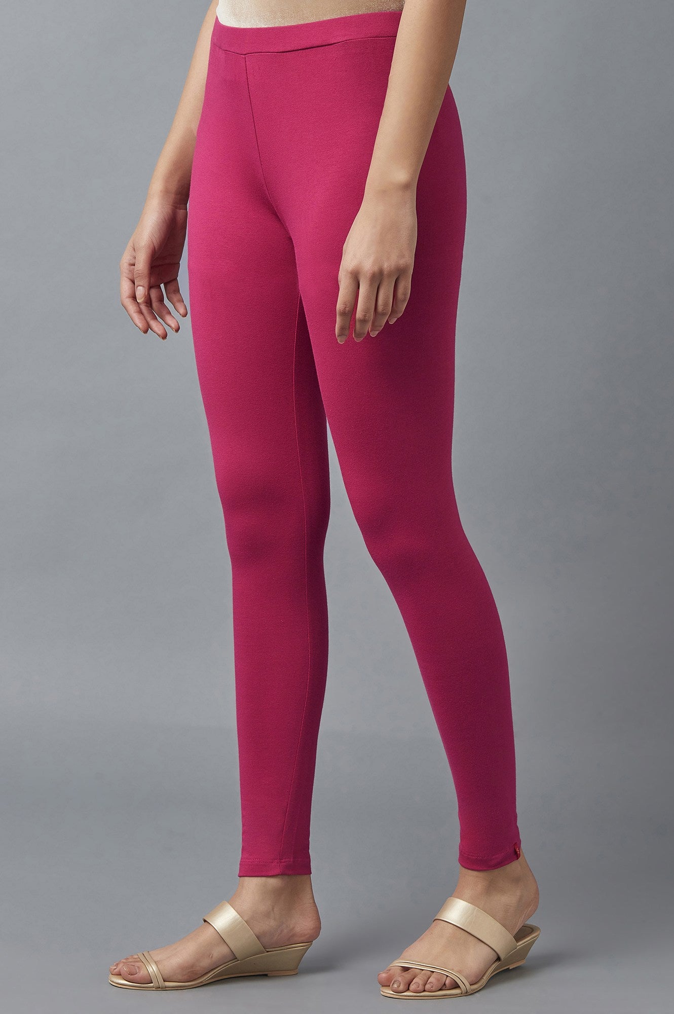 Pink Cotton Tights