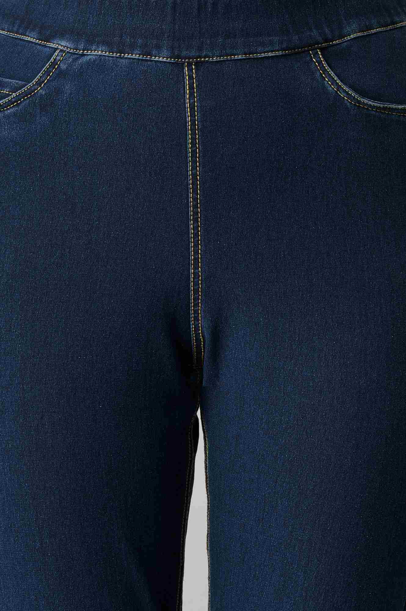 Navy Blue Denim Jeggings