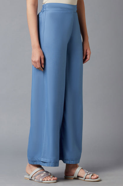 Azure Blue Parallel Pants