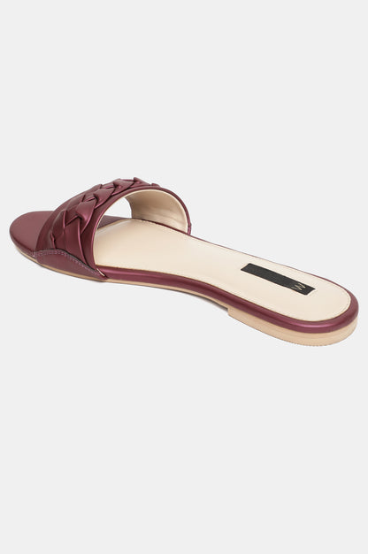 W Woven Design Open Flat