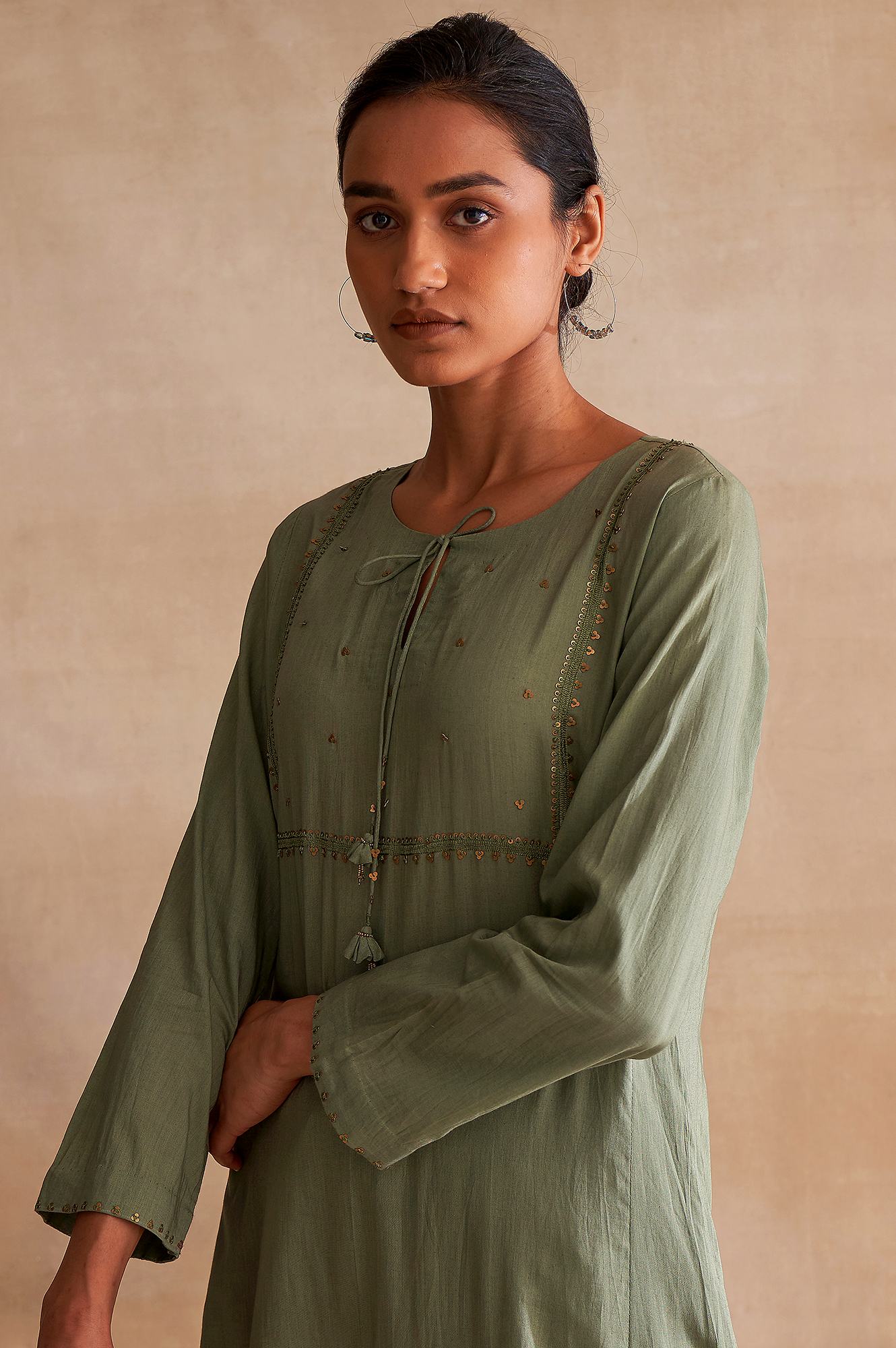 Folksong By W Green Embroidered Cotton kurta