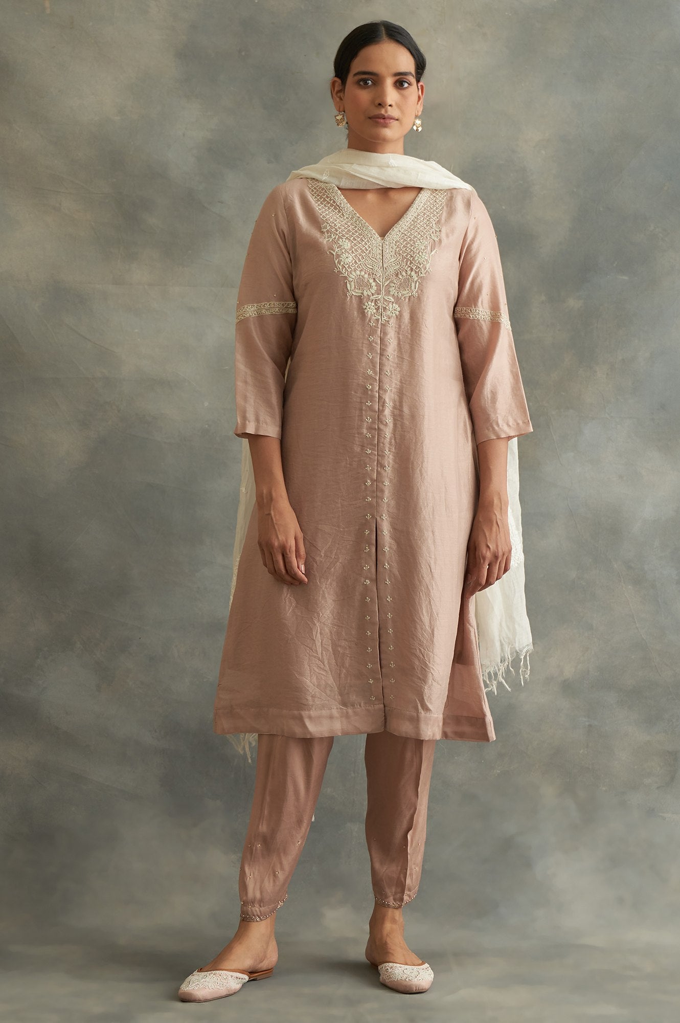 Dusty Pink Salwar Pants