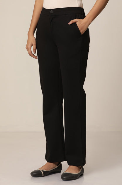 Black Boot Cut Flared Pants