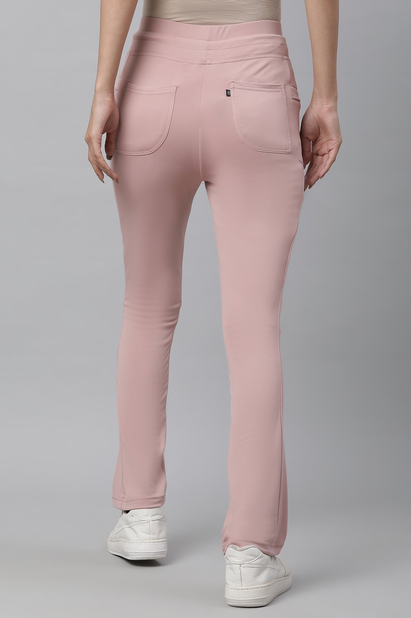 Pink Athleisure Style Pants