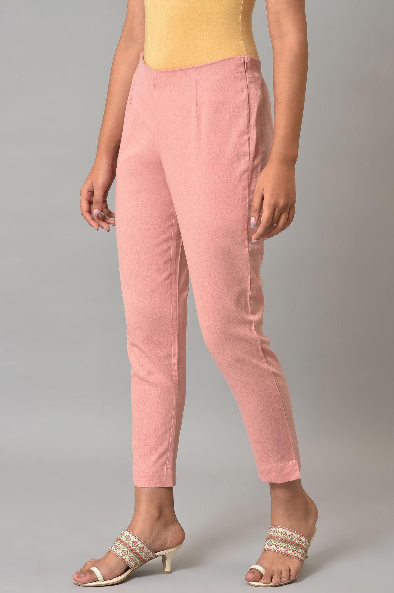 Coral Plus Size Slim Pants - wforwoman