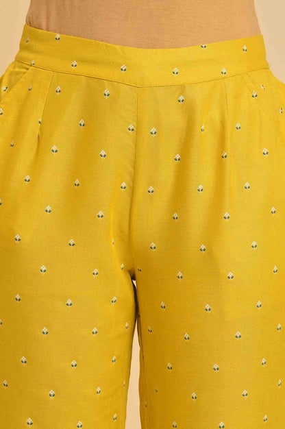 Yellow Slim Pants