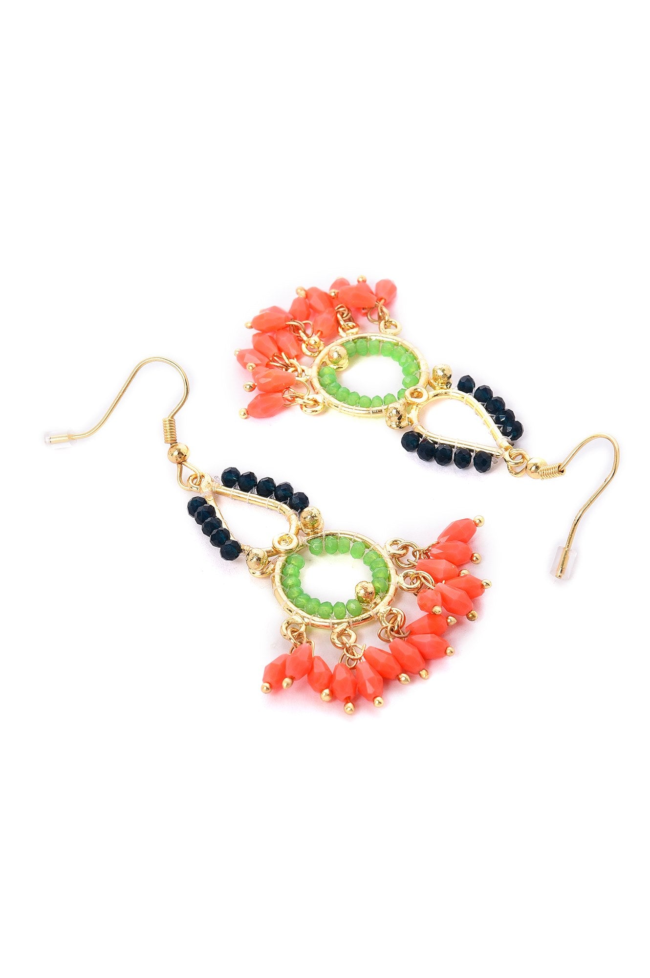 Multi-coloured Handcrafted Dangler Earrings