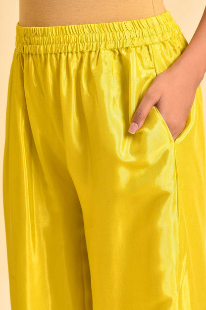 Yellow Embroidered kurta Set
