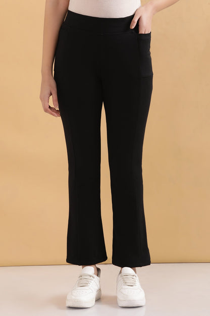 Black Boot Cut Yoga Pants