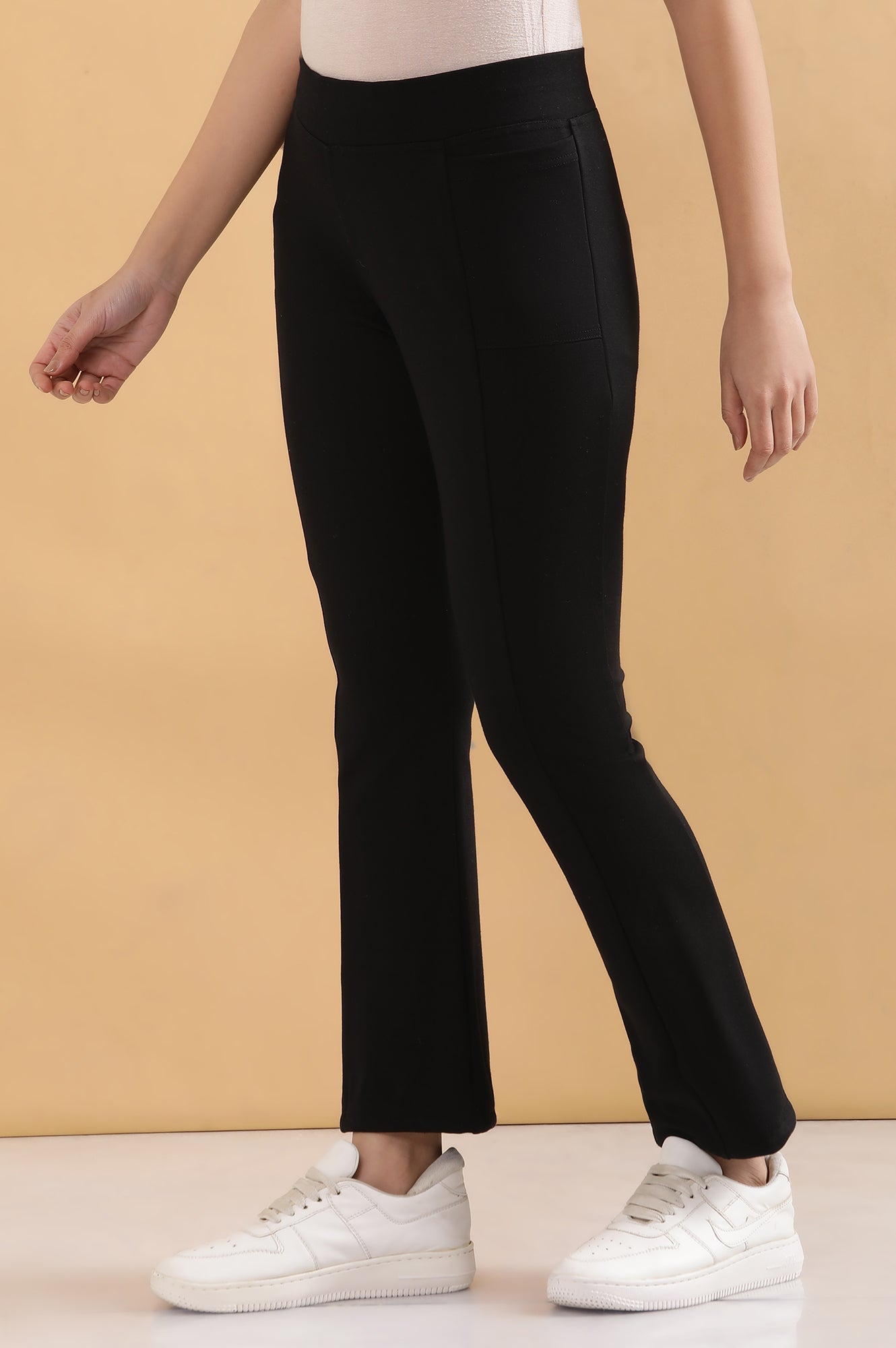 Black Boot Cut Yoga Pants