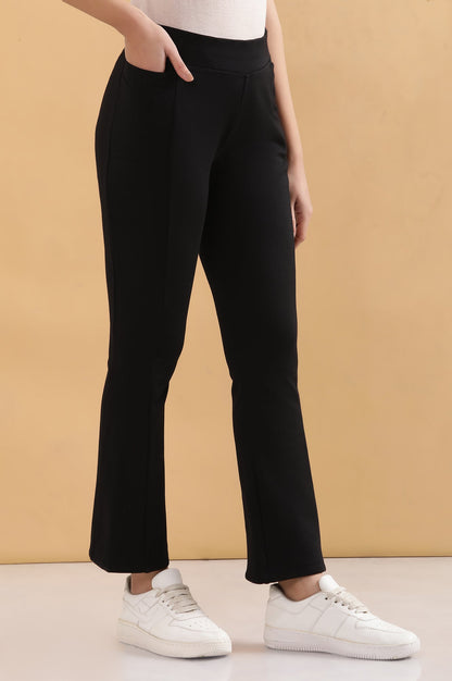 Black Boot Cut Yoga Pants