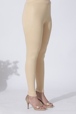 Peach Ankle Length Tights