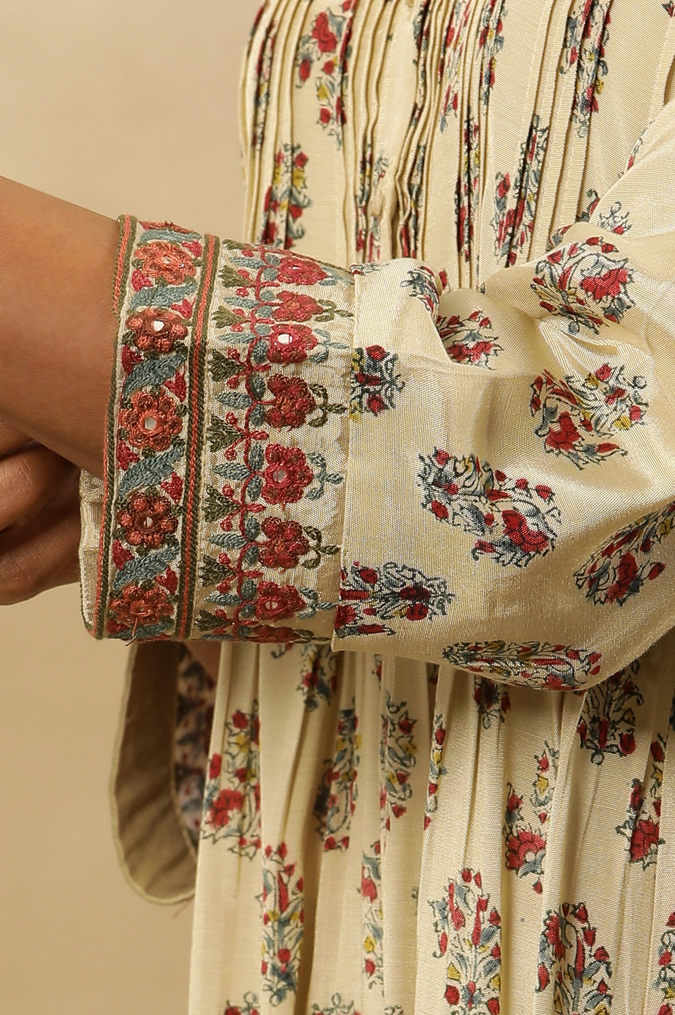 POLA 櫛 Buy Yellow Block Printed Straight Cotton Kurta for Women