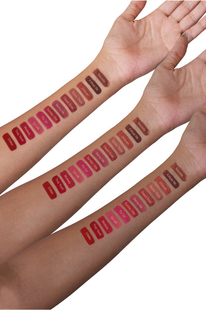 W Vita Enriched Liquid Lipstick Lipstick - Barely There